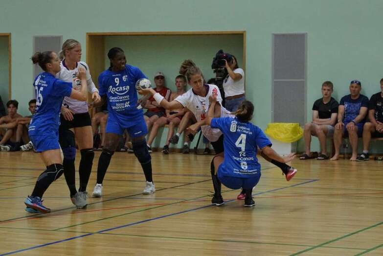 Imagen de archivo de un partido de pretemporada del Rocasa (Foto TA)